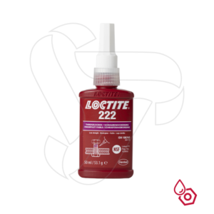 Fijador de roscas de resistencia baja – LOCTITE 222 - 1pz